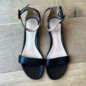 Gianvito Rossi Black Sandlas - Sz 36